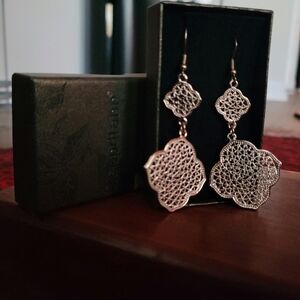 Elegant Silver Filigree Earrings